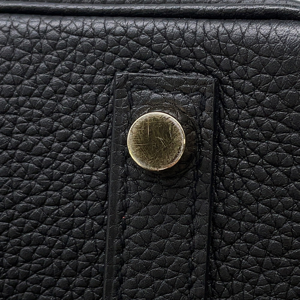 HERMES Birkin Black Togo Leather Size 25