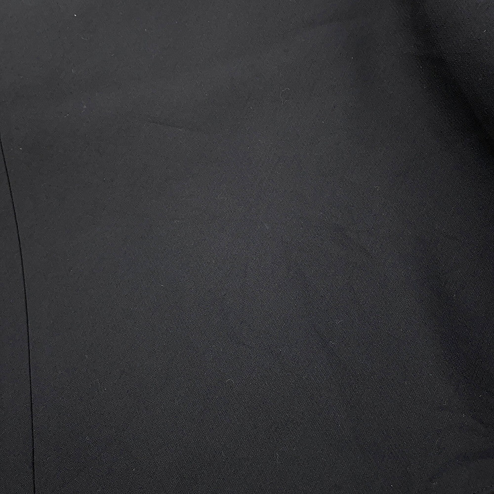Valentino Garavani Sleeveless long flared dress Size 38 BlackKB3VA6X61CF Wool 65% Silk35%