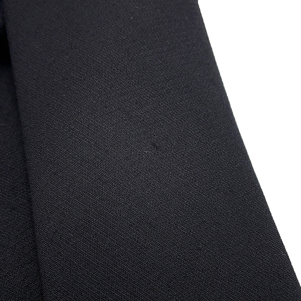 Valentino Garavani Sleeveless long flared dress Size 38 BlackKB3VA6X61CF Wool 65% Silk35%