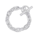 HERMES Chaine d'Ancre Bracelet 14 frames Size MM SV925