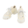 Dior D-Connect Sneakers IvoryKCK222NGG Rubber Fabric Size 36