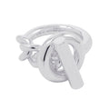 HERMES Croisette Ring Size GM/55/#15 SV925