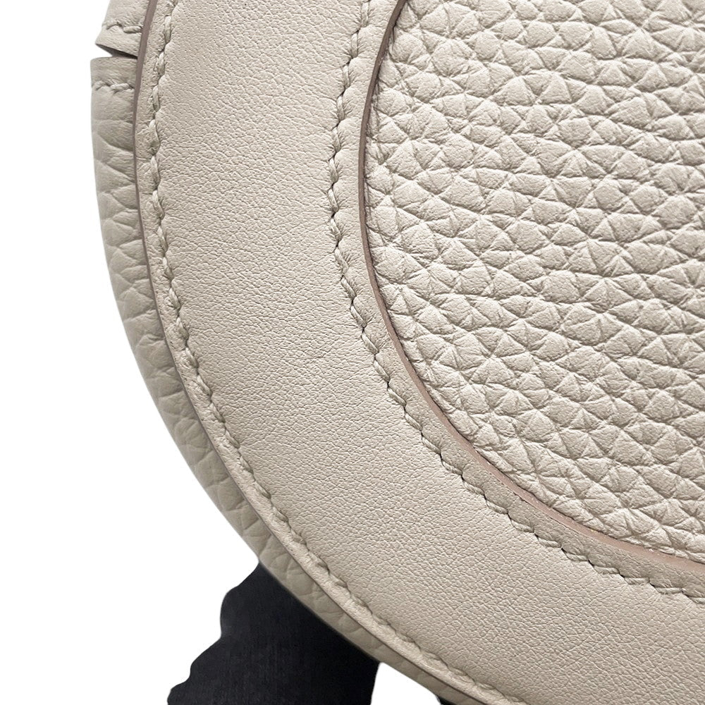 HERMES in-the-loop Tote Bag Beton Taurillon Clemence Swift Leather Size 18