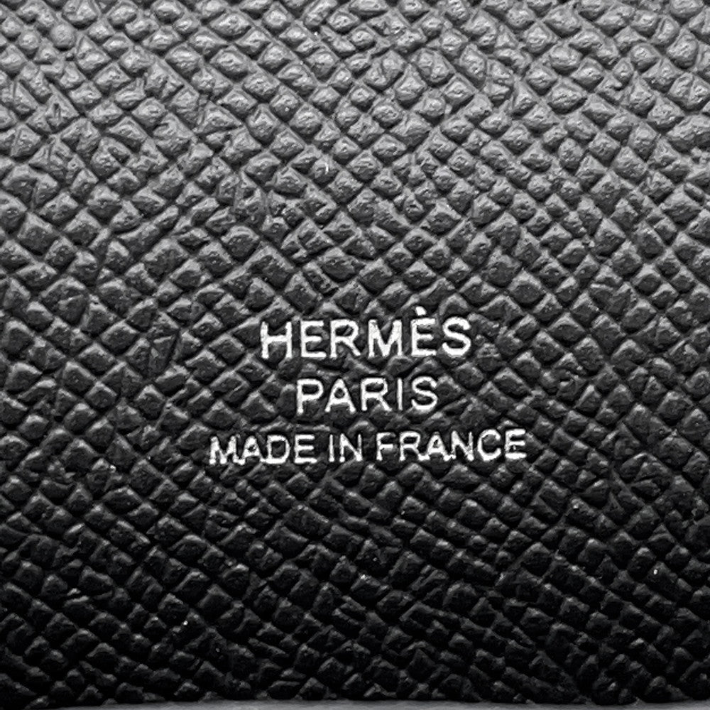 HERMES Nap to Go Black Epsom