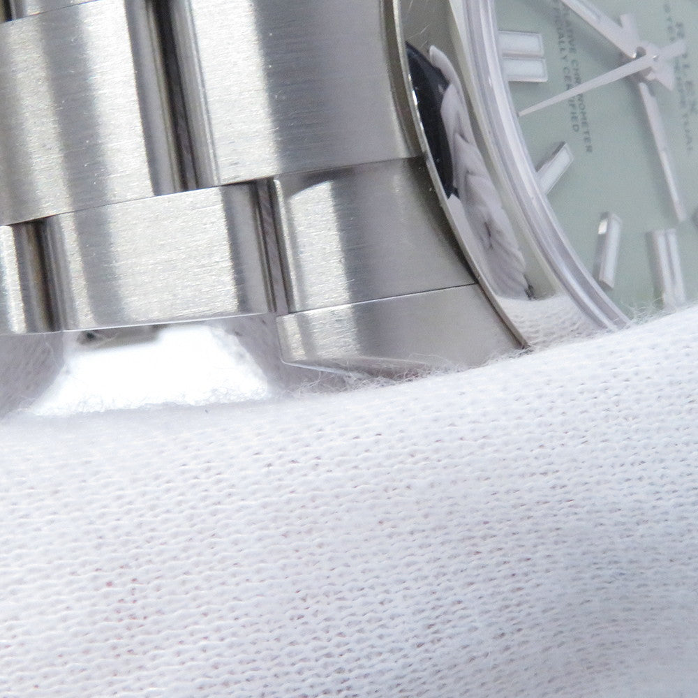 ROLEX Oyster Perpetual W41mm Stainless Steel pistachio Dial134300