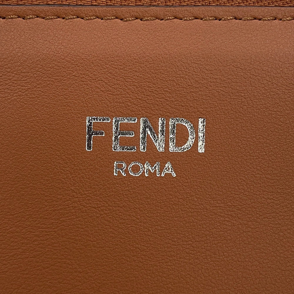 FENDI Peekaboo I.C.U. X-Cross Black/White/Blue7VA530 Leather Size Small
