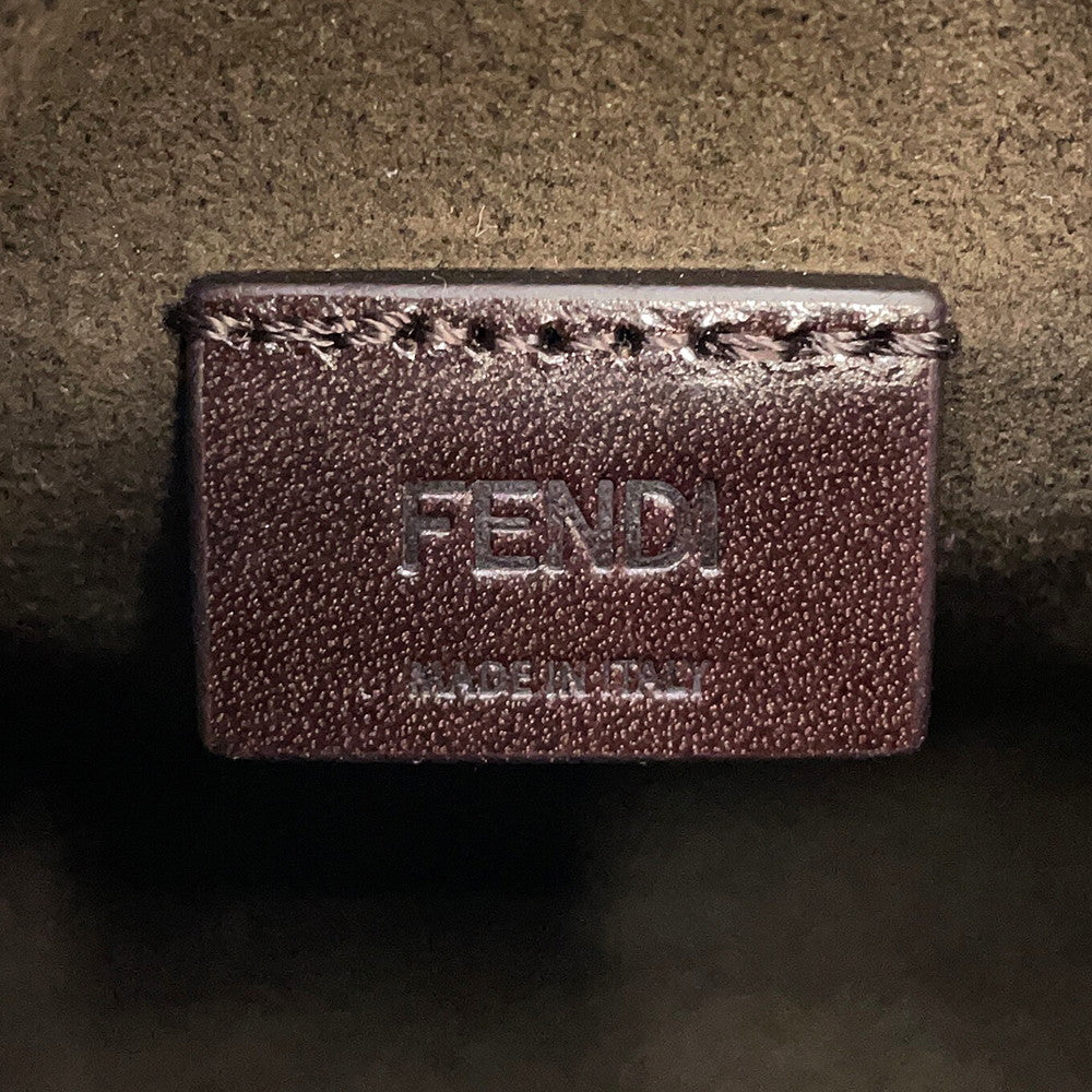 FENDI Candy Camera Bag Brown7AS307 PVC