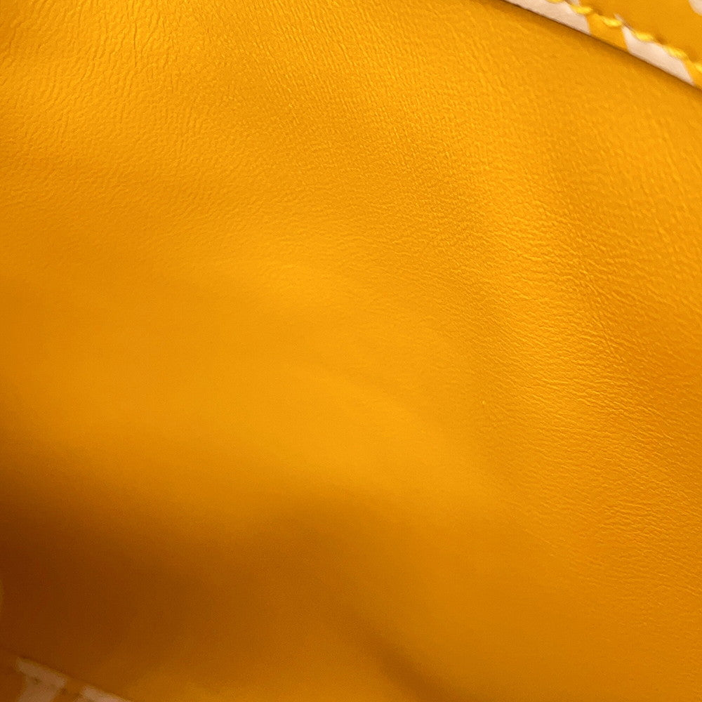 FENDI FF Verdigo Peekaboo Yellow/White8BN244 Leather Size Mini
