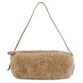 MIUMIU Pouch Beige5NE851 Leather Shearling
