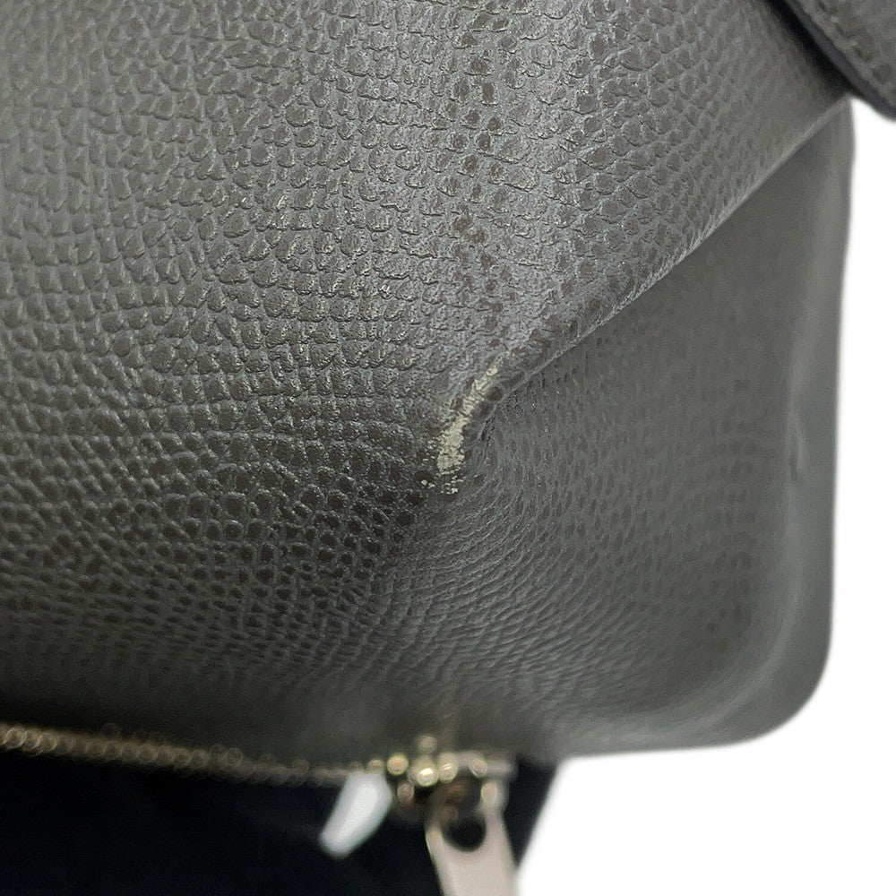Valextra Valextra Trick Track Crossbody Dark GrayWBSR0024028LRL99GF Soft Calf Leather