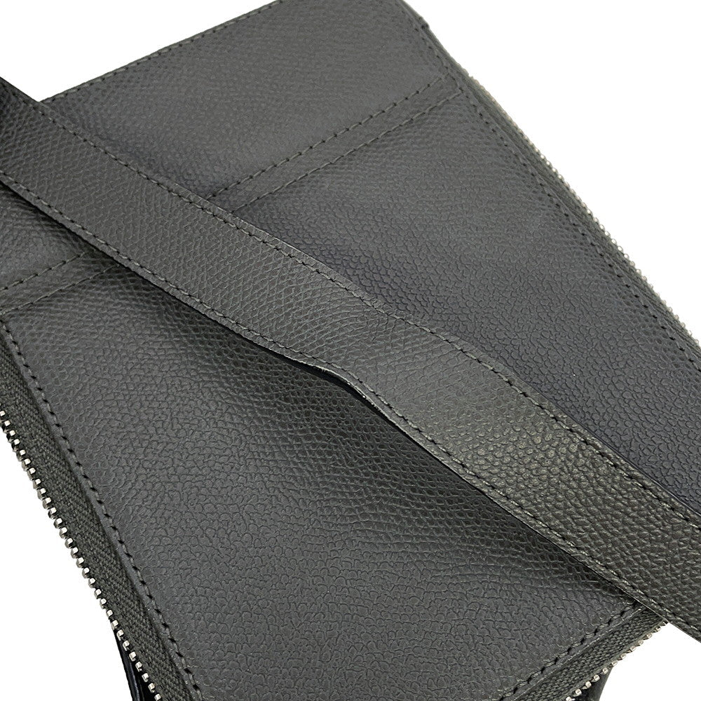 Valextra Valextra Trick Track Crossbody Dark GrayWBSR0024028LRL99GF Soft Calf Leather