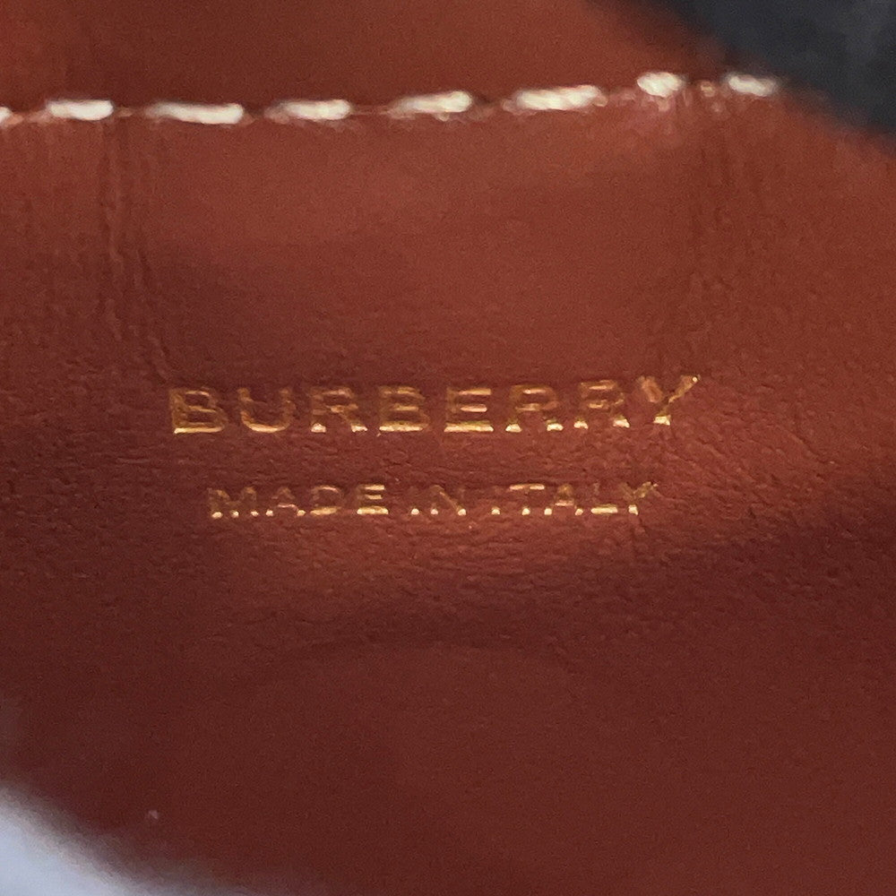BURBERRY Annie Phone Case Beige/Brown8040877 Canvas Leather
