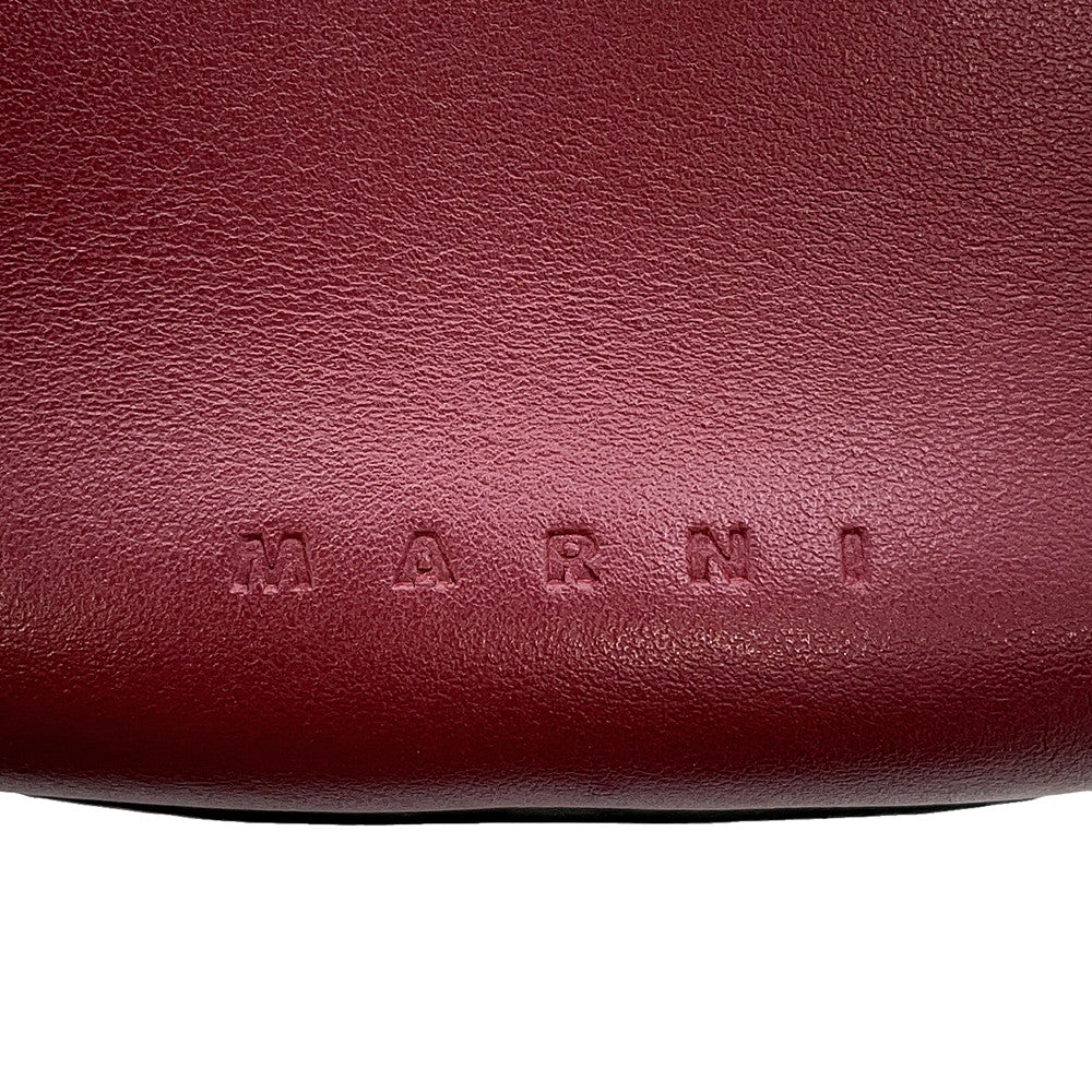 MARNI Marni Vanier 2-Way Bag BordeauxSCMPU09T24 Leather