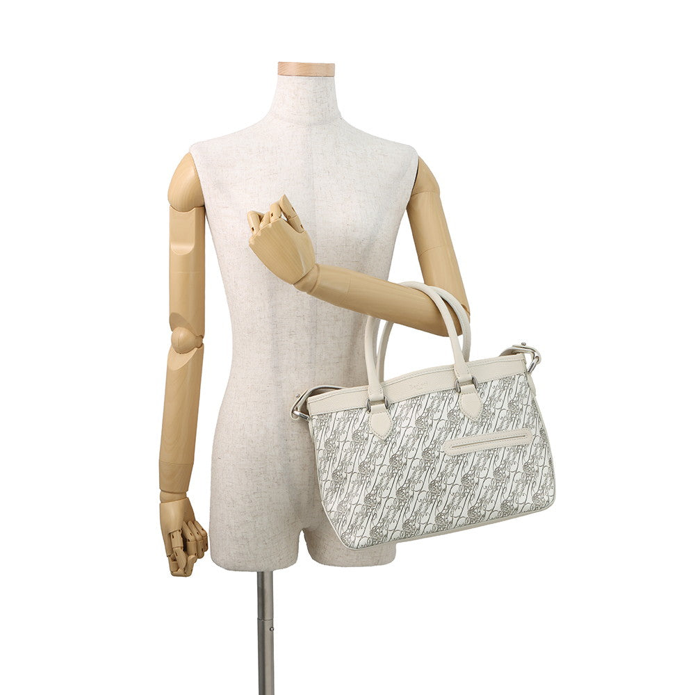 Berluti TouJules Toile Malbeuf 10th Anniversary Japan Limited Edition Model White PVC Leather Size XS