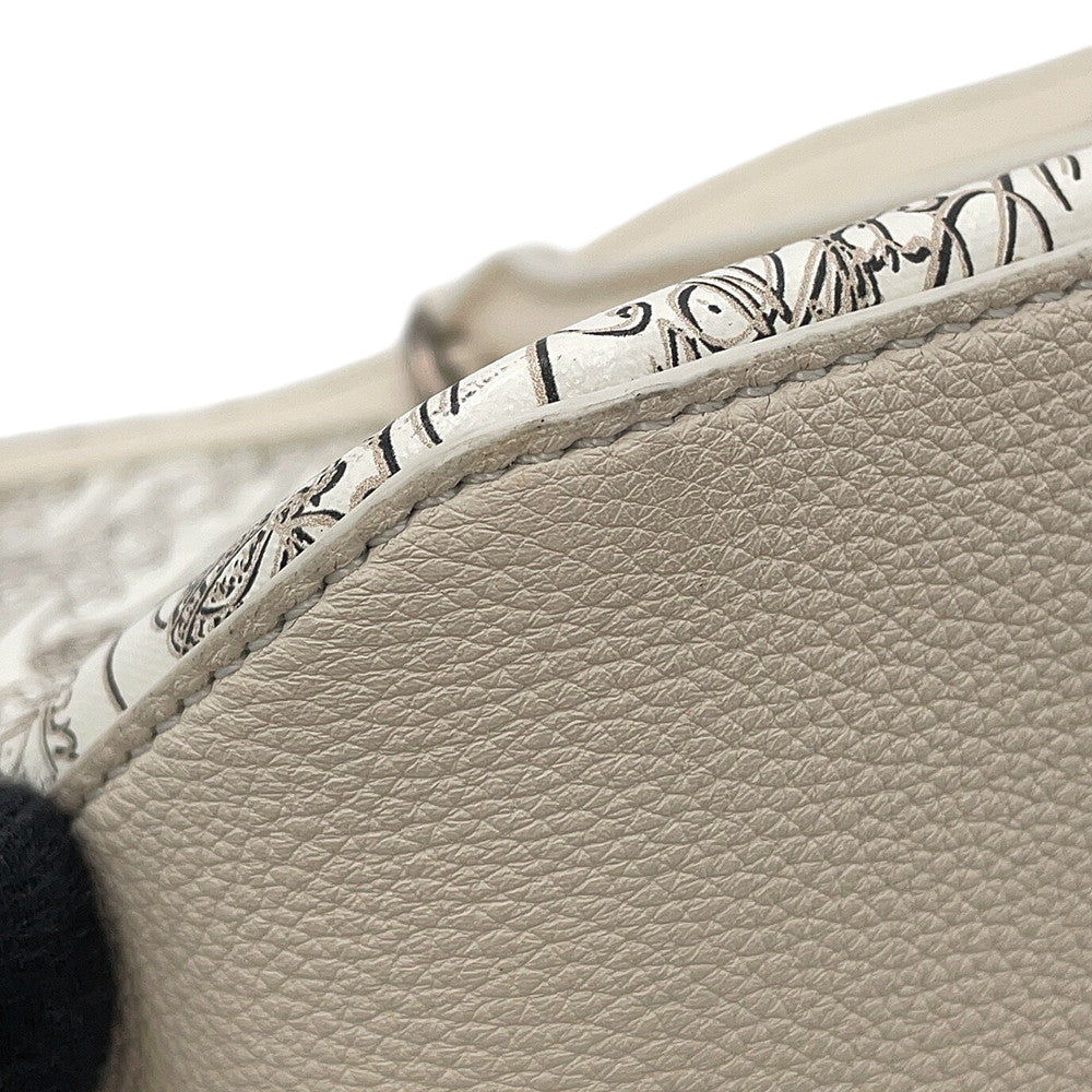 Berluti TouJules Toile Malbeuf 10th Anniversary Japan Limited Edition Model White PVC Leather Size XS