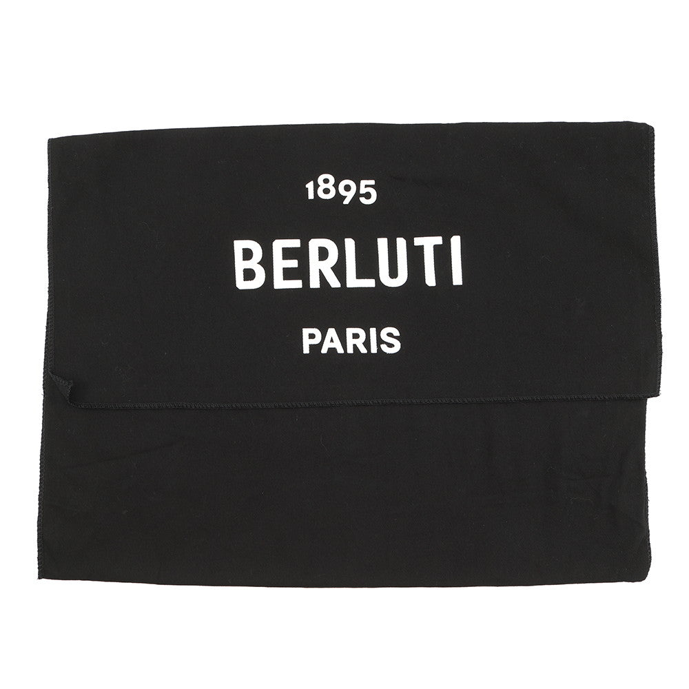 Berluti TouJules Toile Malbeuf 10th Anniversary Japan Limited Edition Model White PVC Leather Size XS