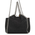Stella McCartney Falabella Reversible 2-Way Shoulder Bag Black/Yellow529282 Polyester Size Mini