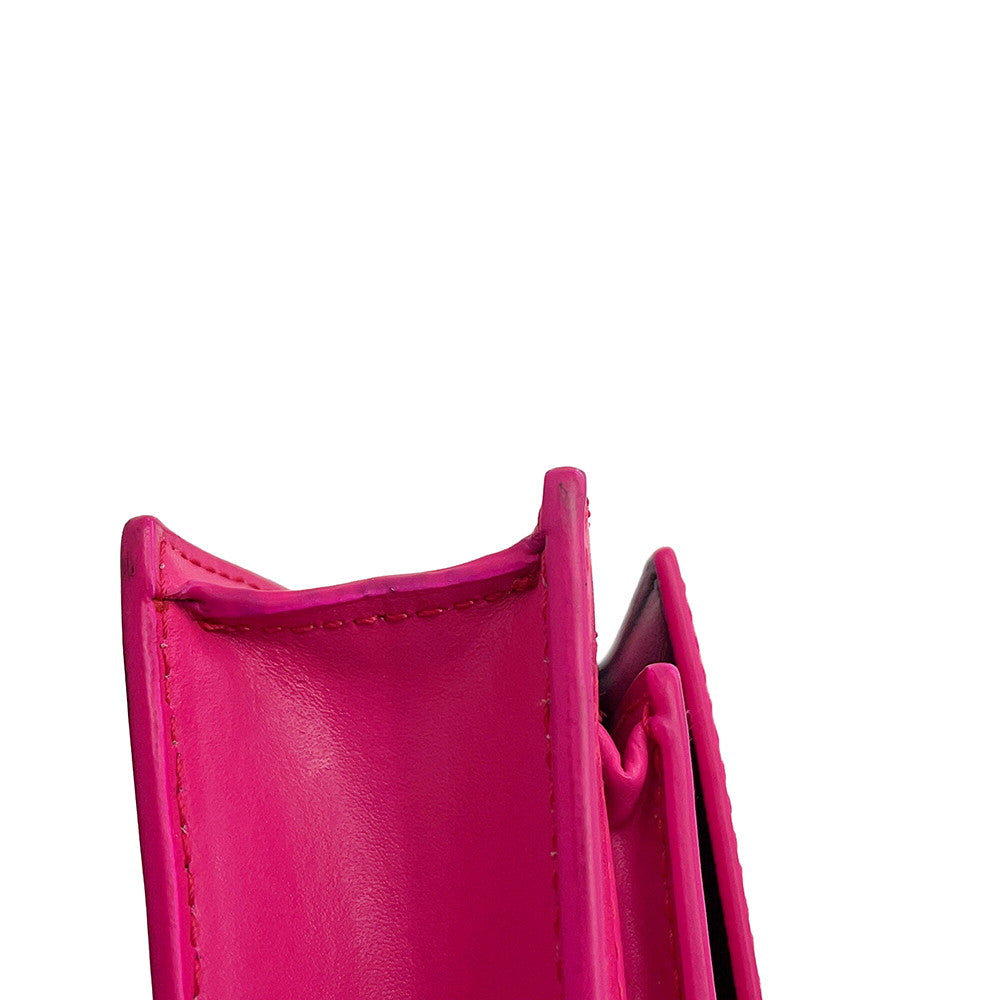 BALENCIAGA Sharp 2WAY Shoulder Bag Pink594938 Leather Size XS