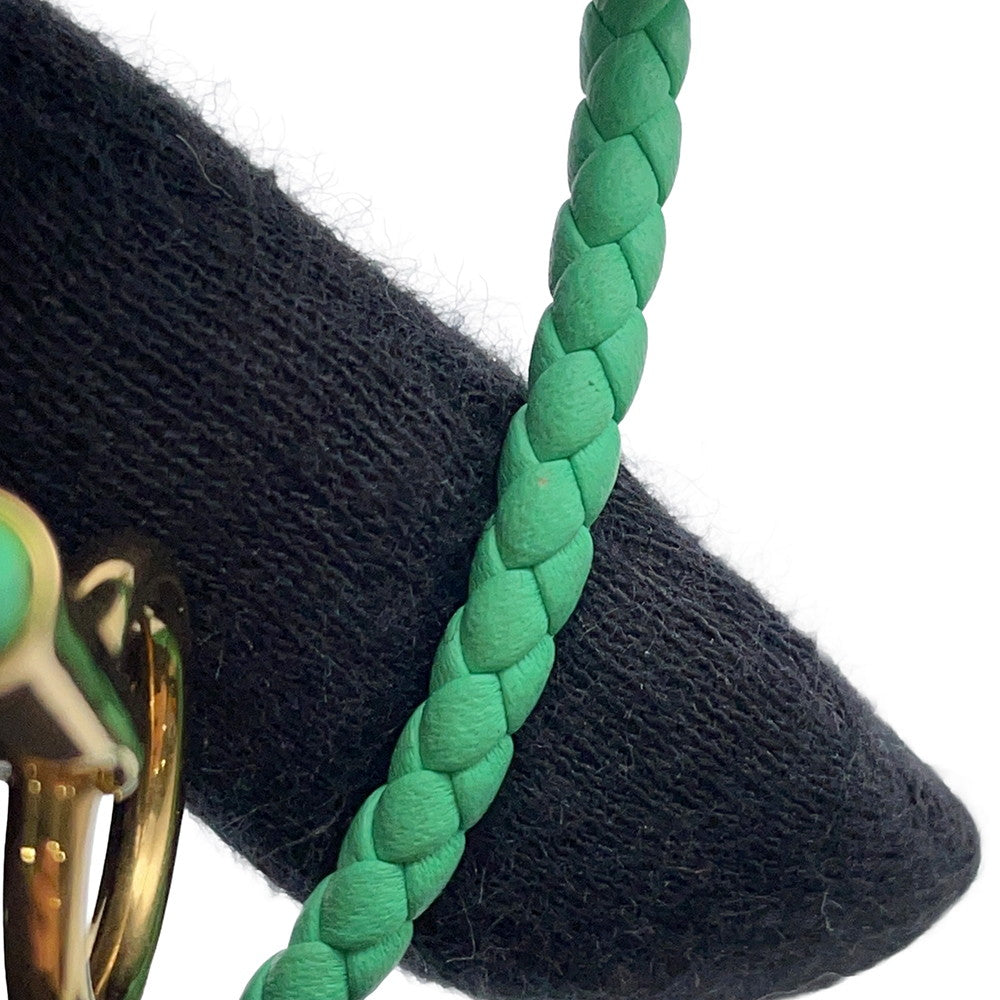 HERMES Grennan de Bourtour Bracelet VertComic Swift Leather