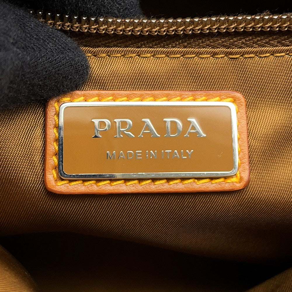 PRADA Re-Nylon messenger bag Brown2VD066 Nylon Leather