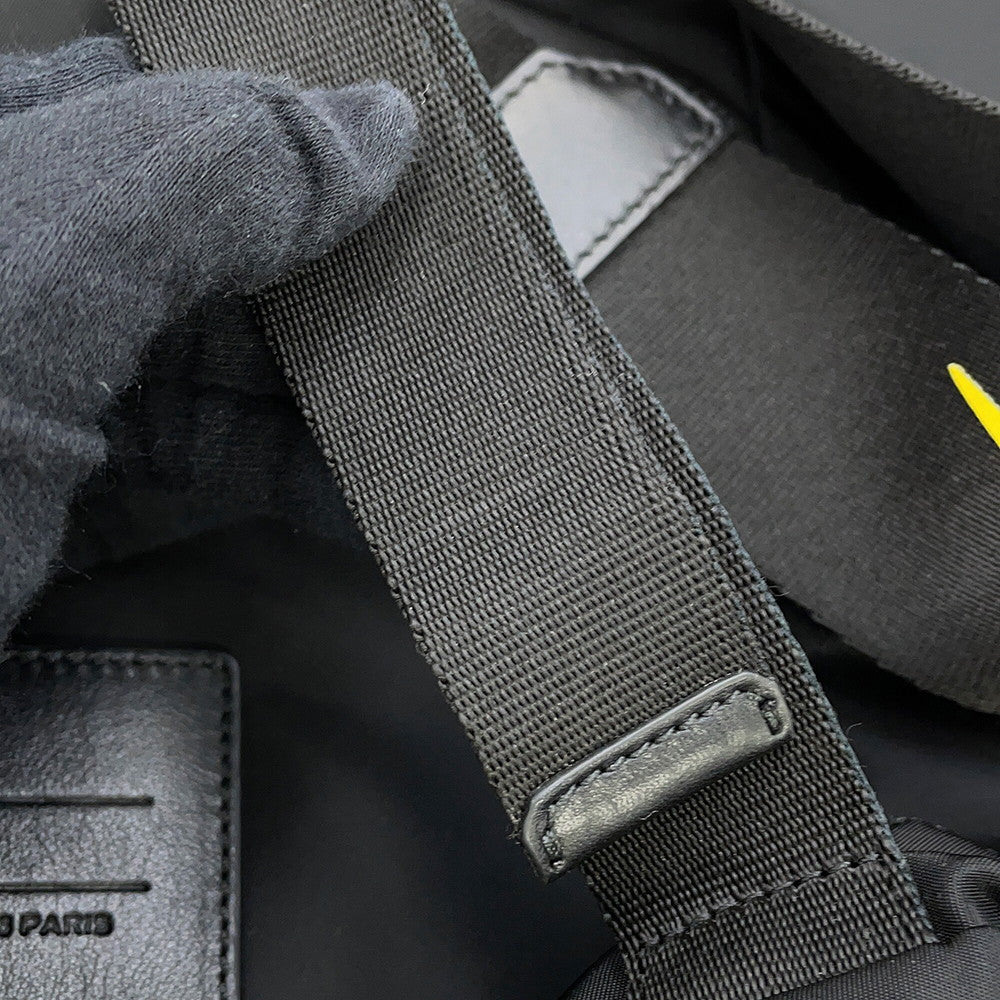 Givenchy LIGHT3 Backpack Black/White/YellowBK500MK0B8 Nylon