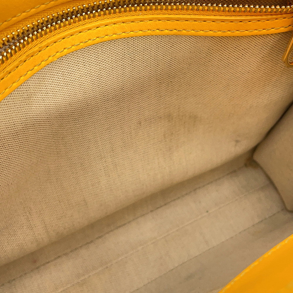 BURBERRY Pocket Bag 2WAY Bag Beige/Yellow8047352 Canvas Leather Size Mini