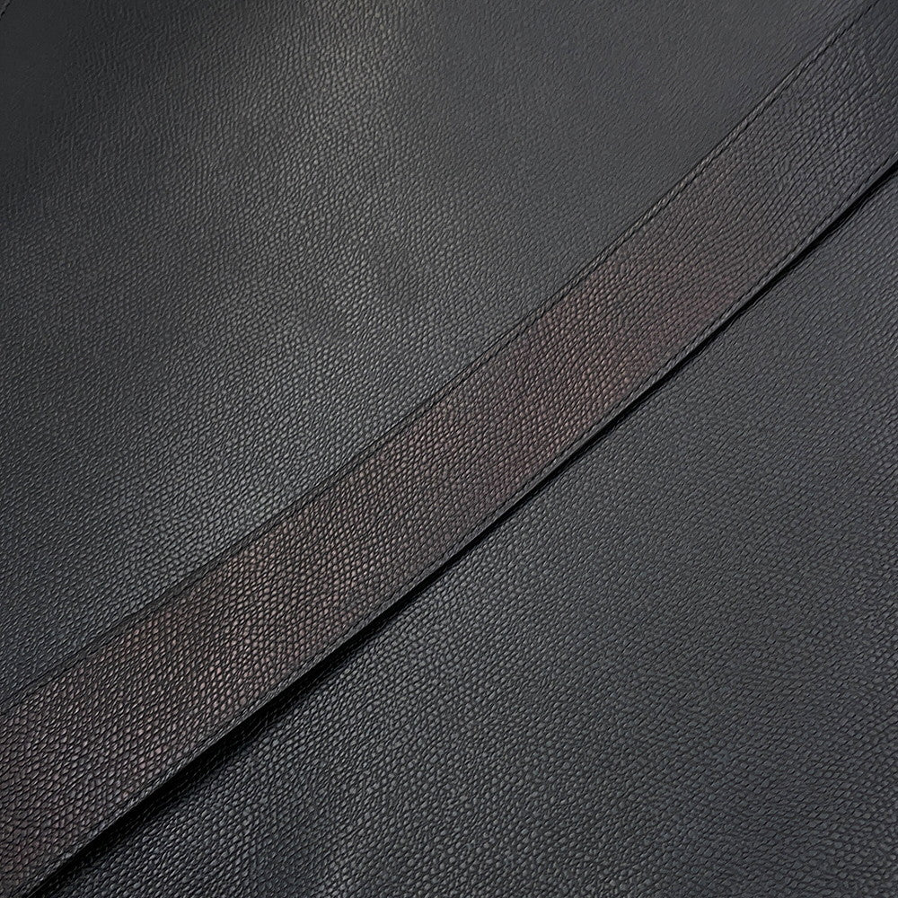 Valextra Valextra 2-Way Tote Black/Ivory Leather