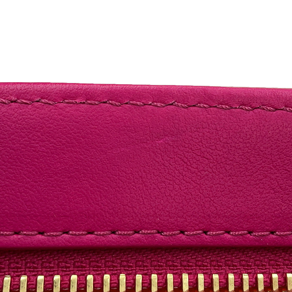Christian Louboutin Studded ChainShoulder Pink Leather