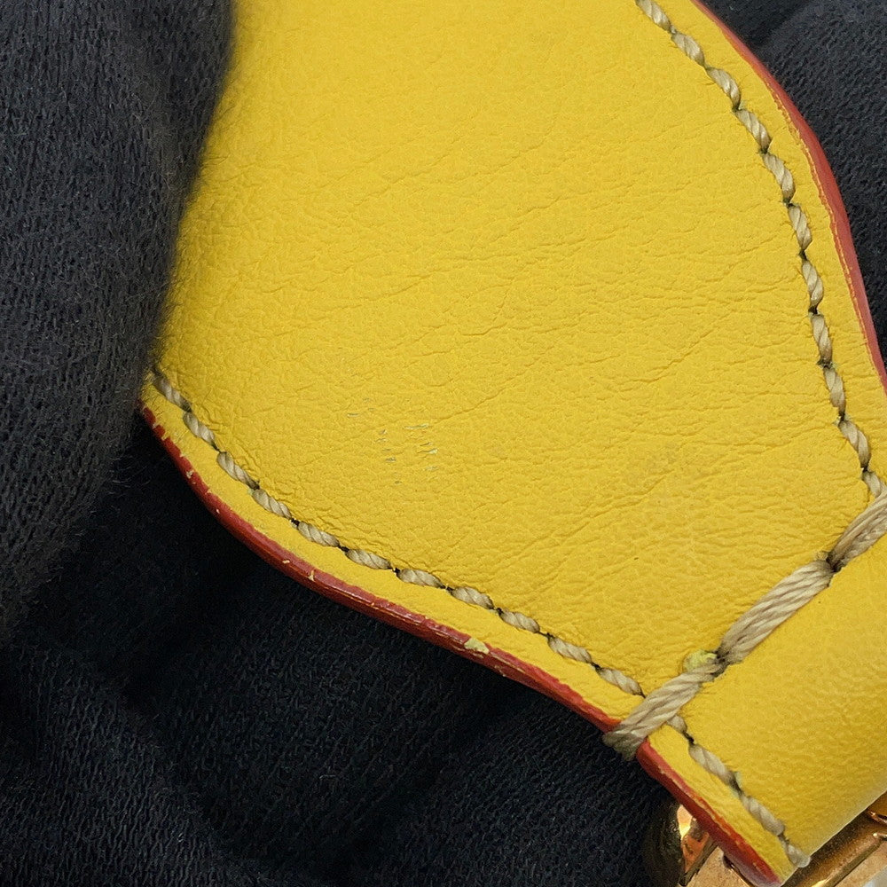 FENDI Strap you Yellow/NavyFH1238 Leather