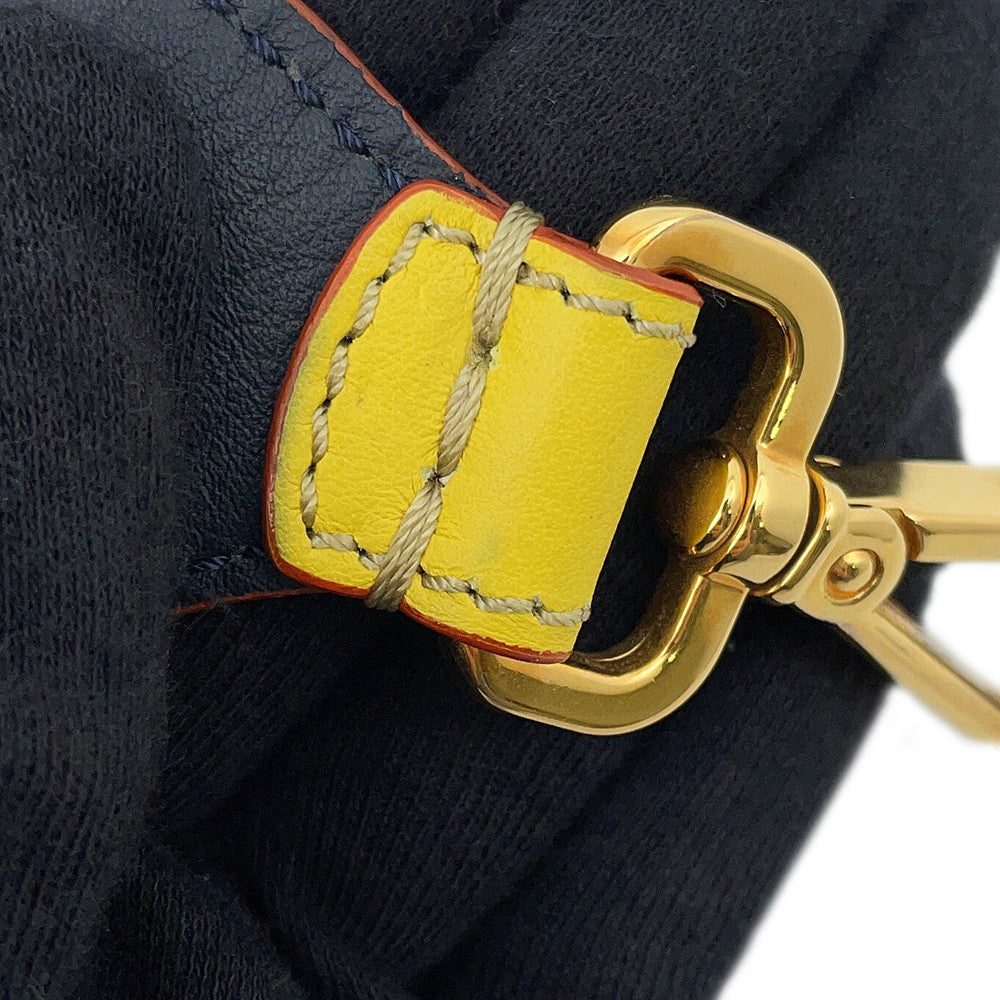 FENDI Strap you Yellow/NavyFH1238 Leather