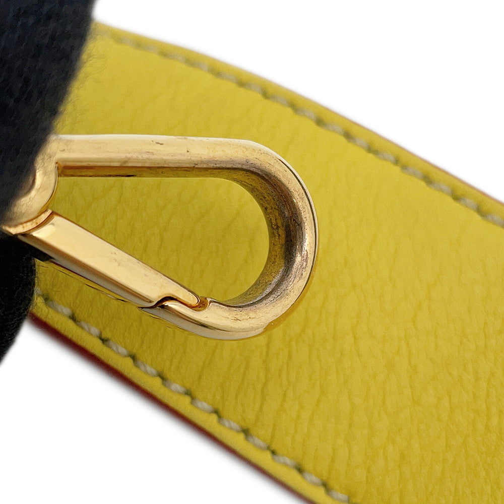 FENDI Strap you Yellow/NavyFH1238 Leather