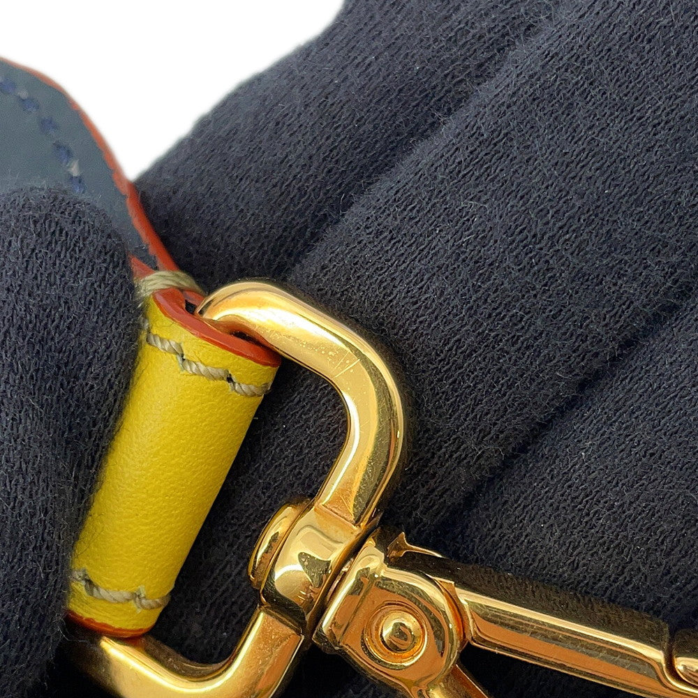 FENDI Strap you Yellow/NavyFH1238 Leather