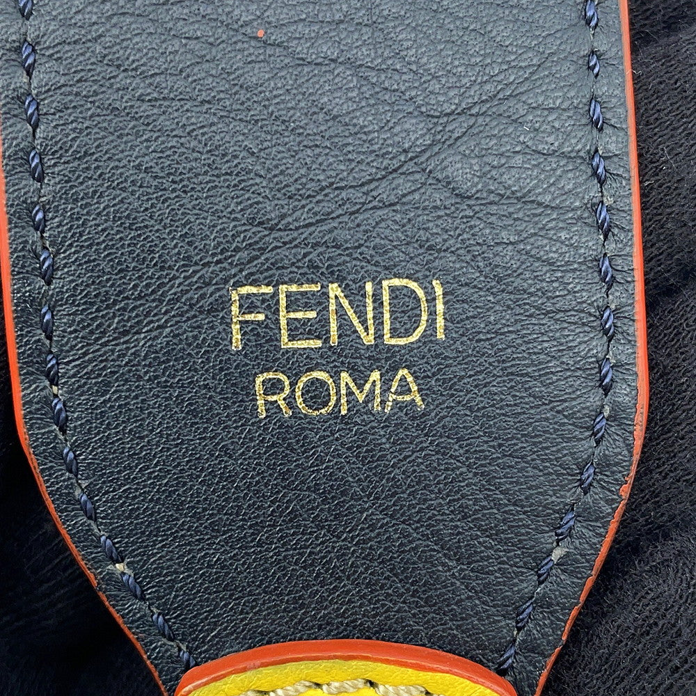 FENDI Strap you Yellow/NavyFH1238 Leather
