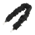 FENDI Strap you Black8AV077 Fur Leather