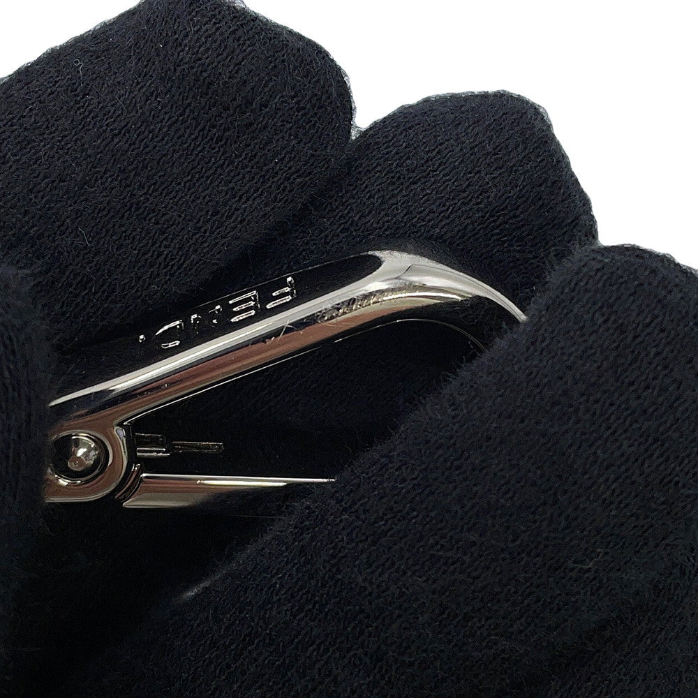 FENDI Strap you Black8AV077 Fur Leather