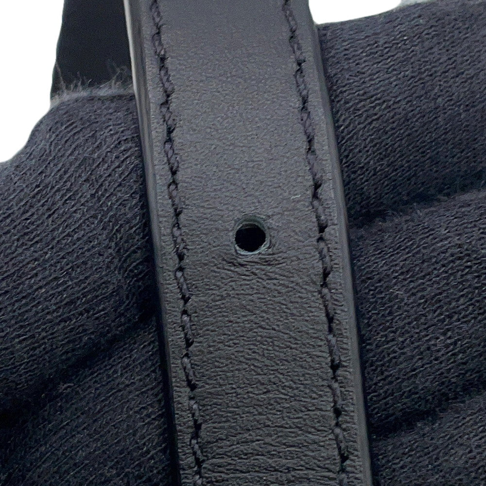 MCM Vintage Jacquard Phone Shoulder Bag Black/Gray/WhiteMMRBATQ02EG001 Canvas Leather