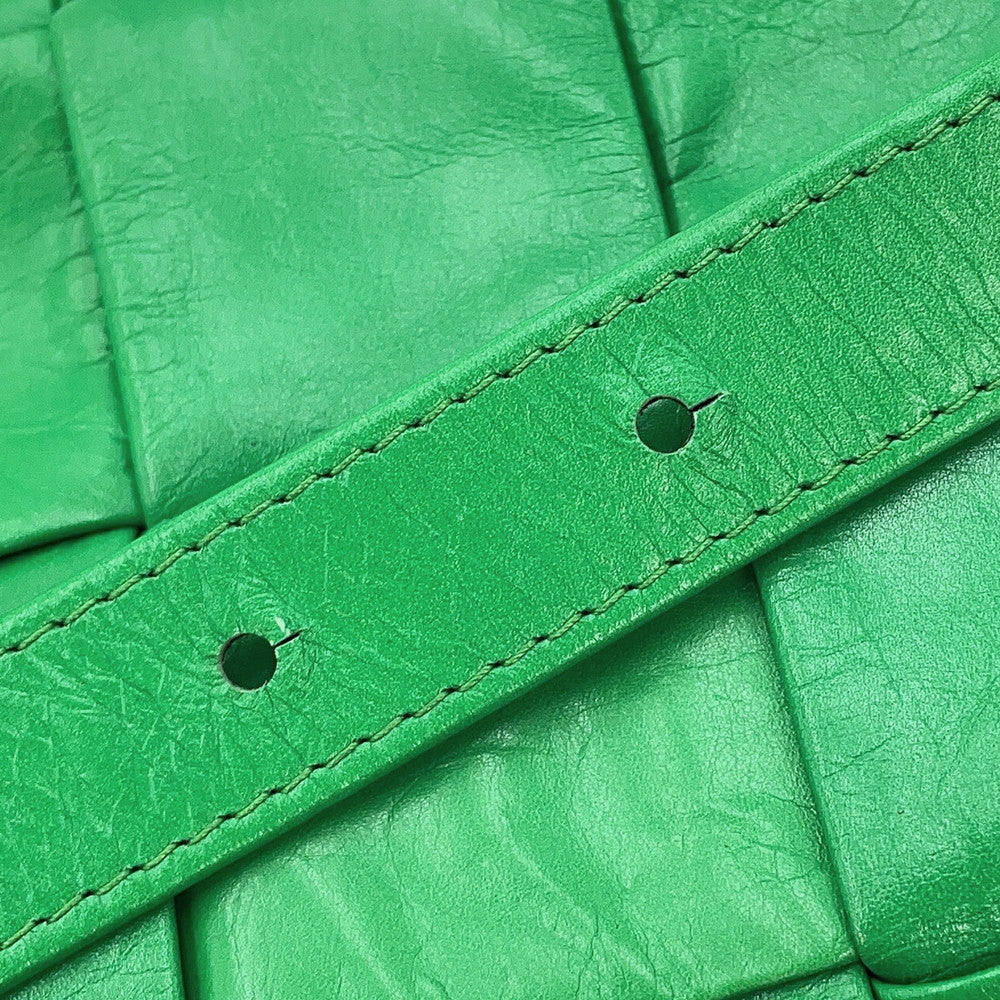 Bottega Veneta Candy Cassette Shoulder Parakeet667048 Calf Leather Size Mini