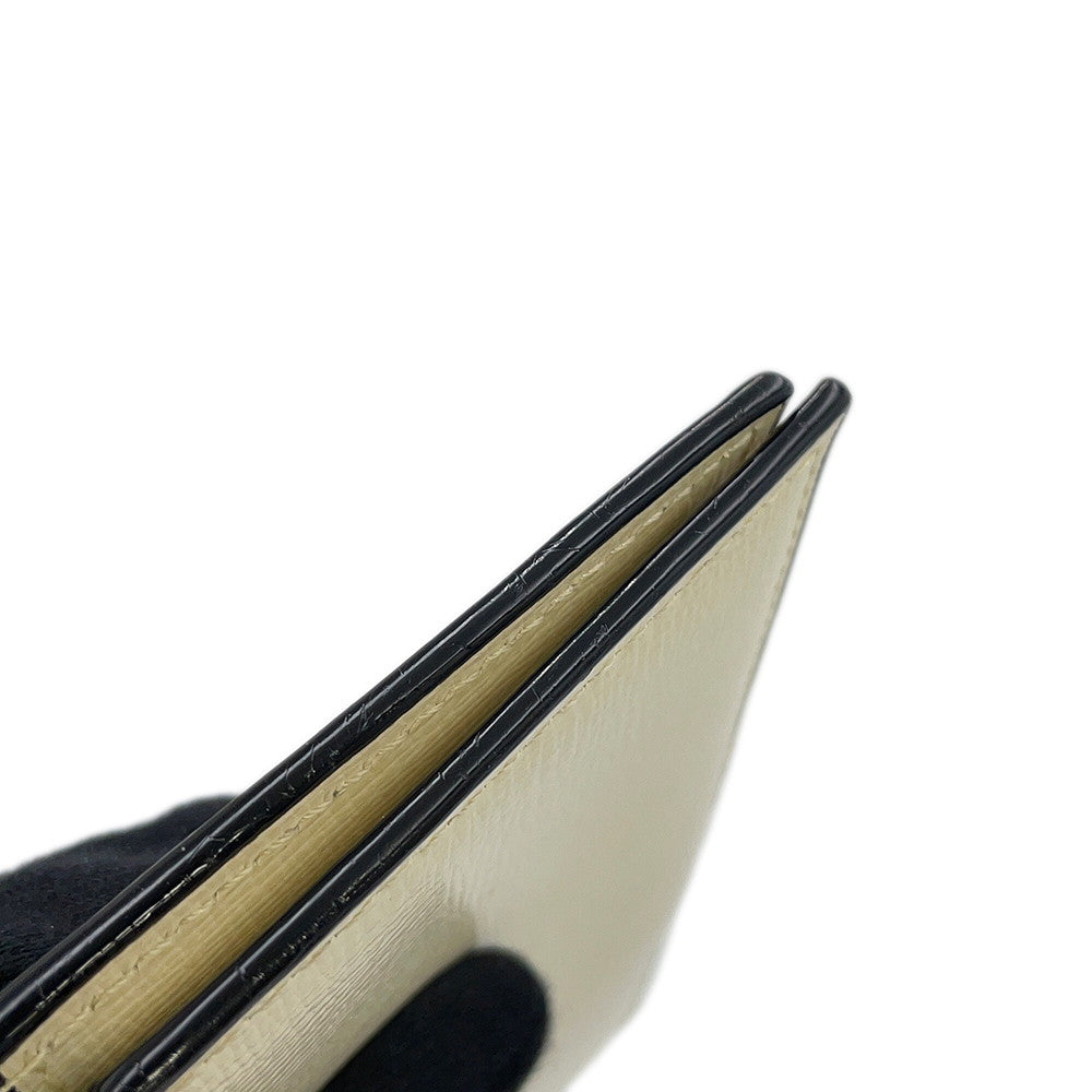 Valextra Valextra Vertical 12-Card Long Wallet WhiteSGNL0021044L99WF99 Grained Calf Leather