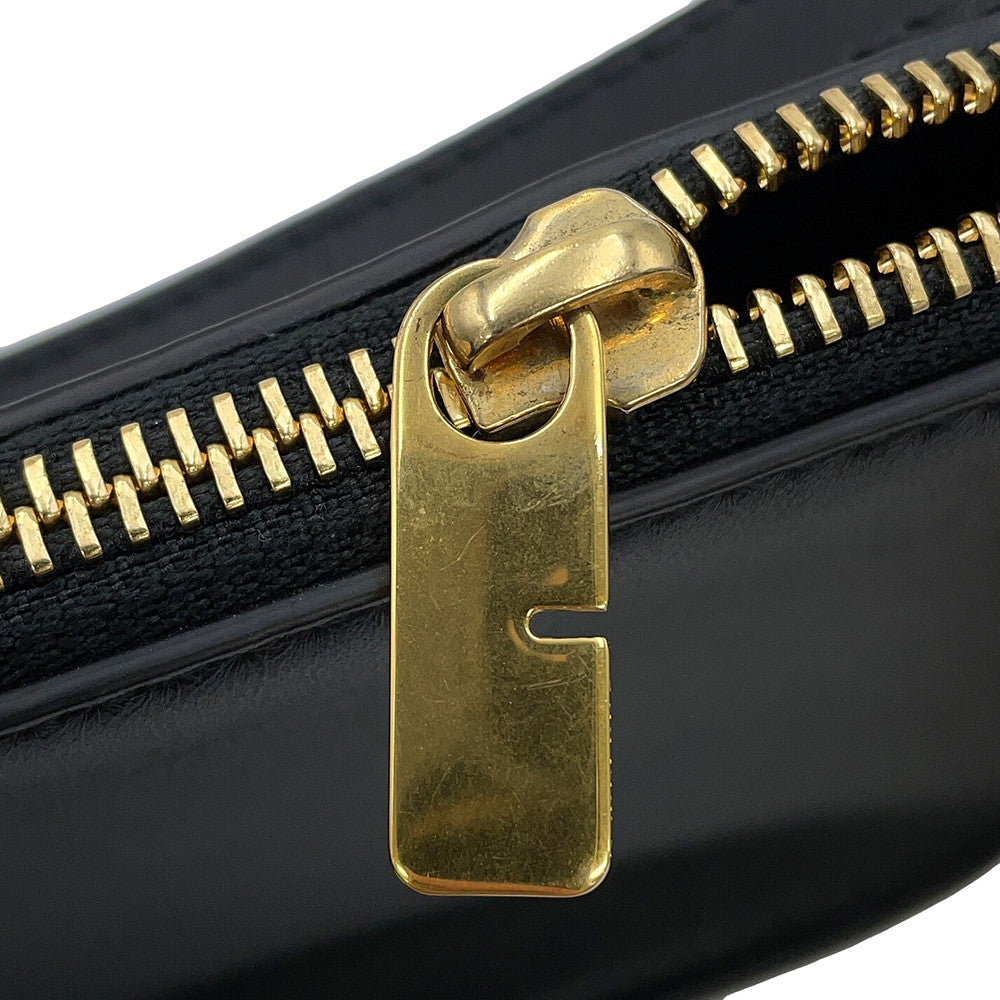 BURBERRY Shield Sling Bell Bag Charm Shoulder Bag Black8077580 Leather Size Mini