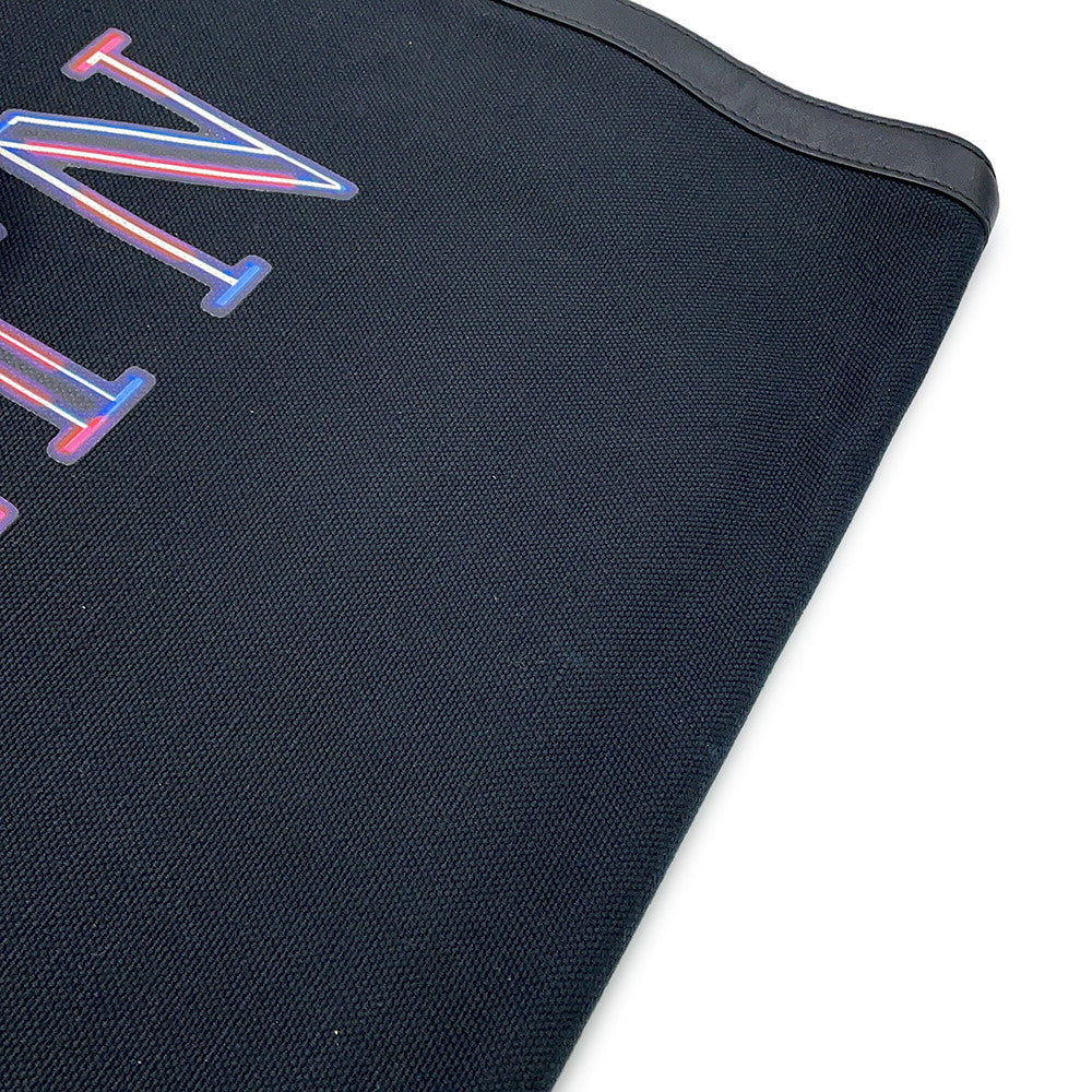 Valentino Garavani VLTN Tote Black Canvas Leather