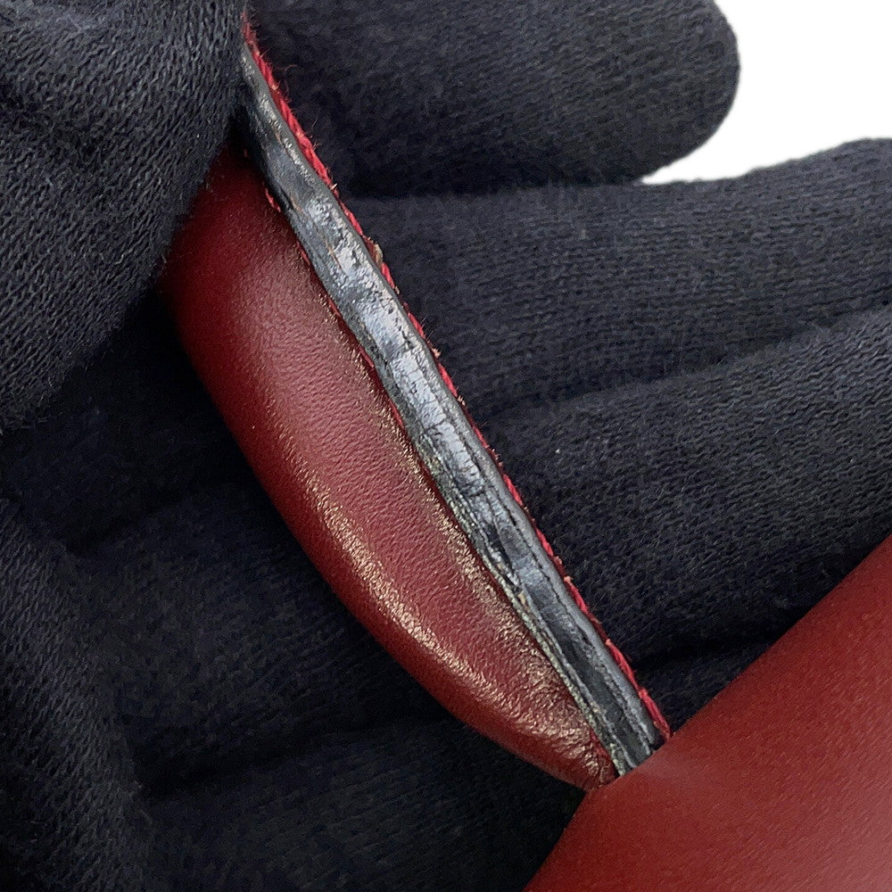 CARTIER Must Line Handbag Bordeaux Leather