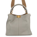 FENDI Peekaboo X-Lite Gray8BN310 Calf Leather Size regular