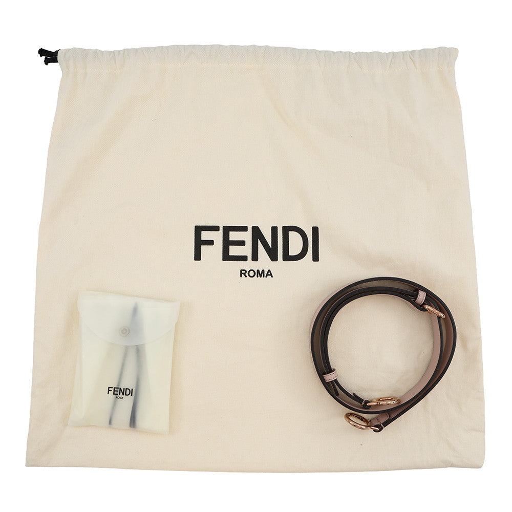 FENDI Peekaboo Jasmin Flower8BN290 Leather Size regular