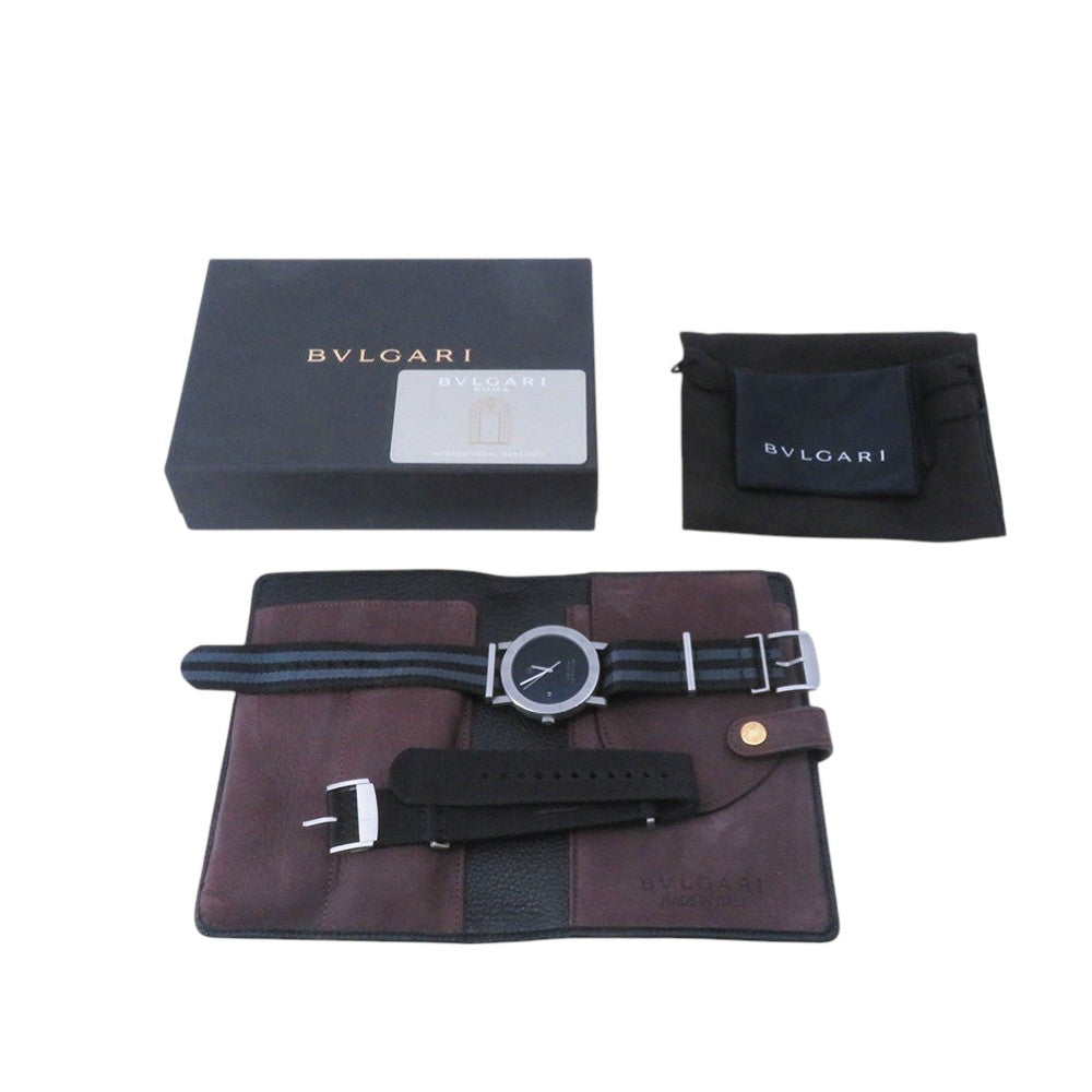 BVLGARI BVLGARI Fragment Special Edition W41mm Stainless Steel Fabric Black DialBB41S/103443