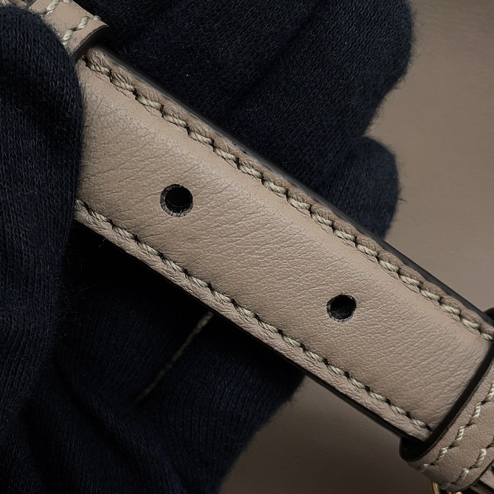 FENDI Peekaboo Icy You Gray8BN321 Leather Size Medium