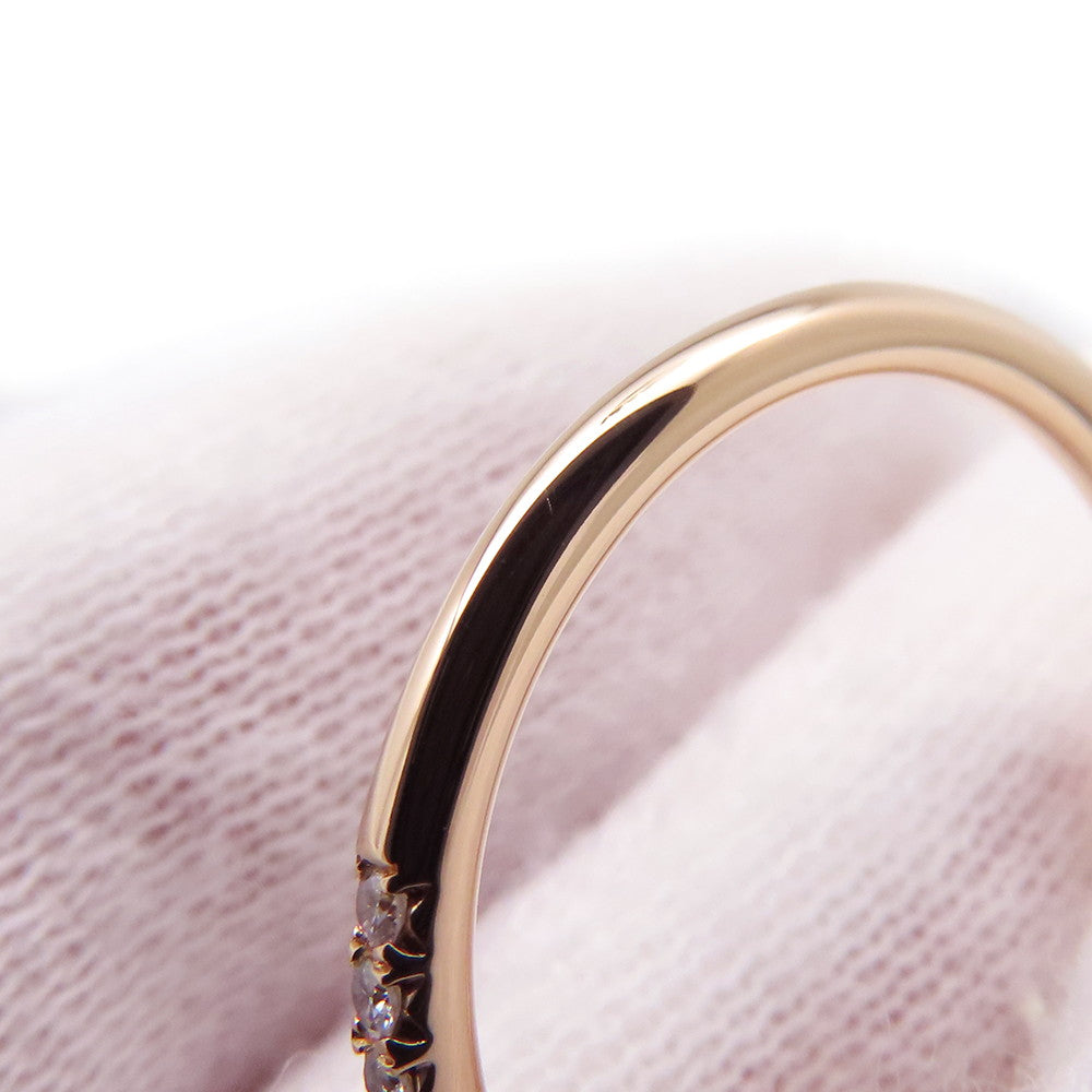 TIFFANY&Co. Fleur de Lis Ring Size Approximately No. 9 18K Pink Gold