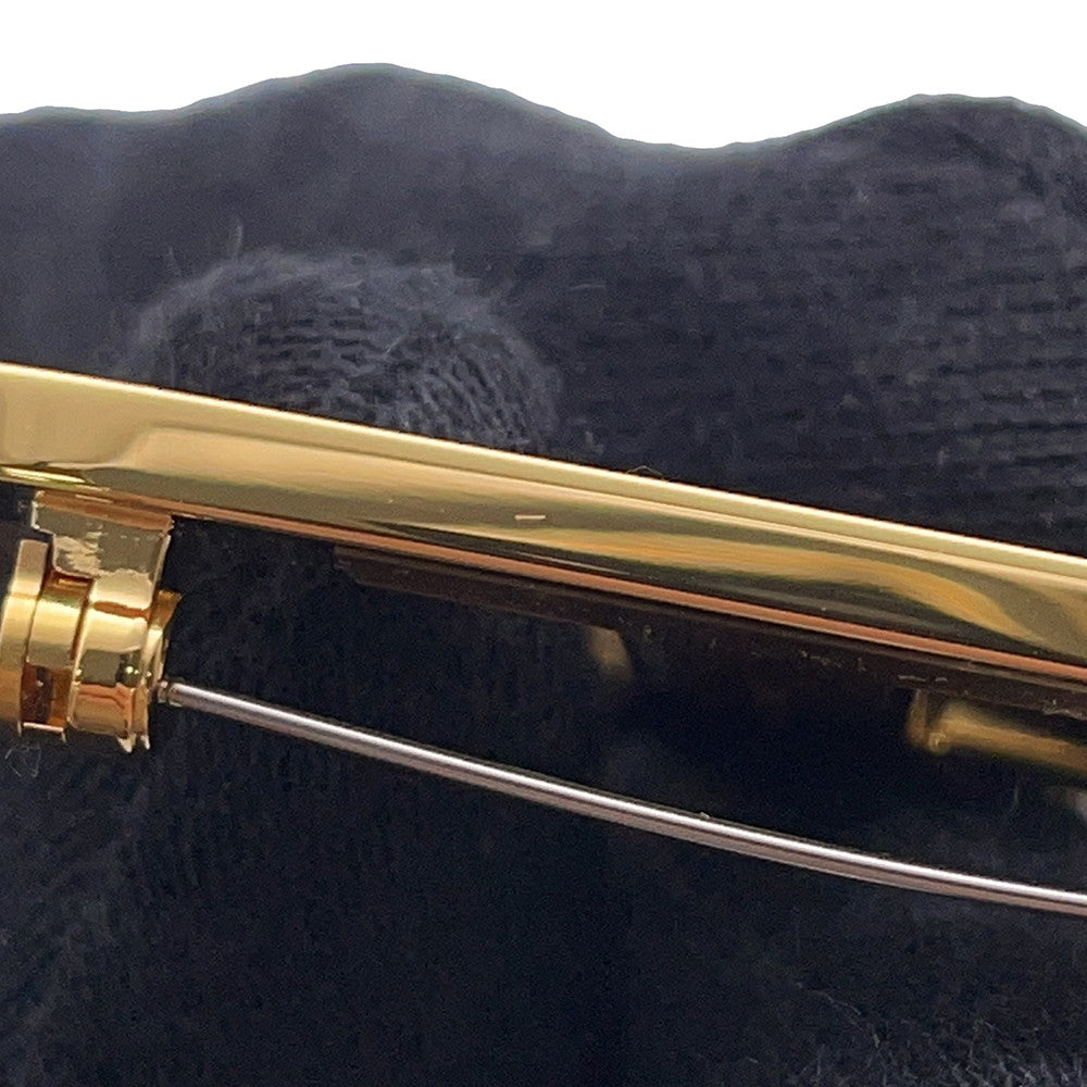 HERMES Chaine d'Ancre Brooch Etain Epsom Metal