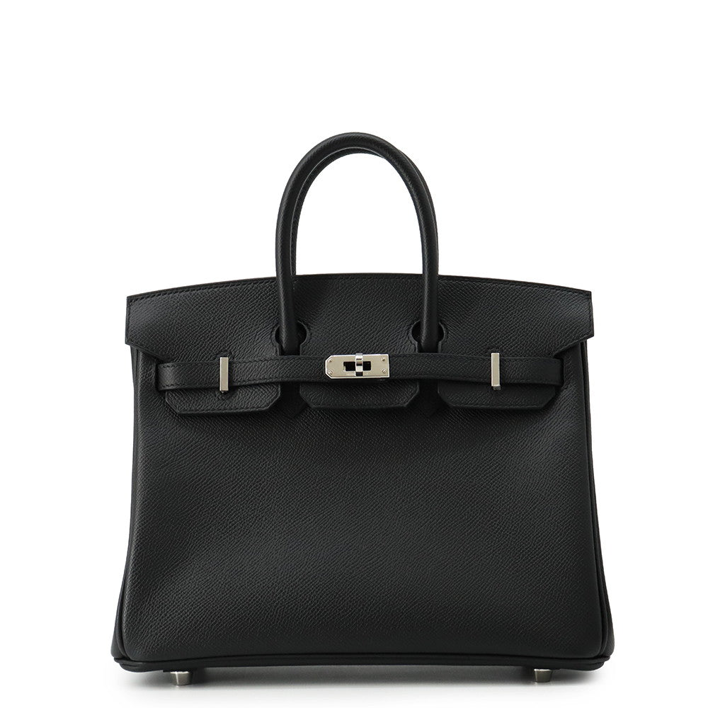 HERMES Birkin Black Epsom Size 25
