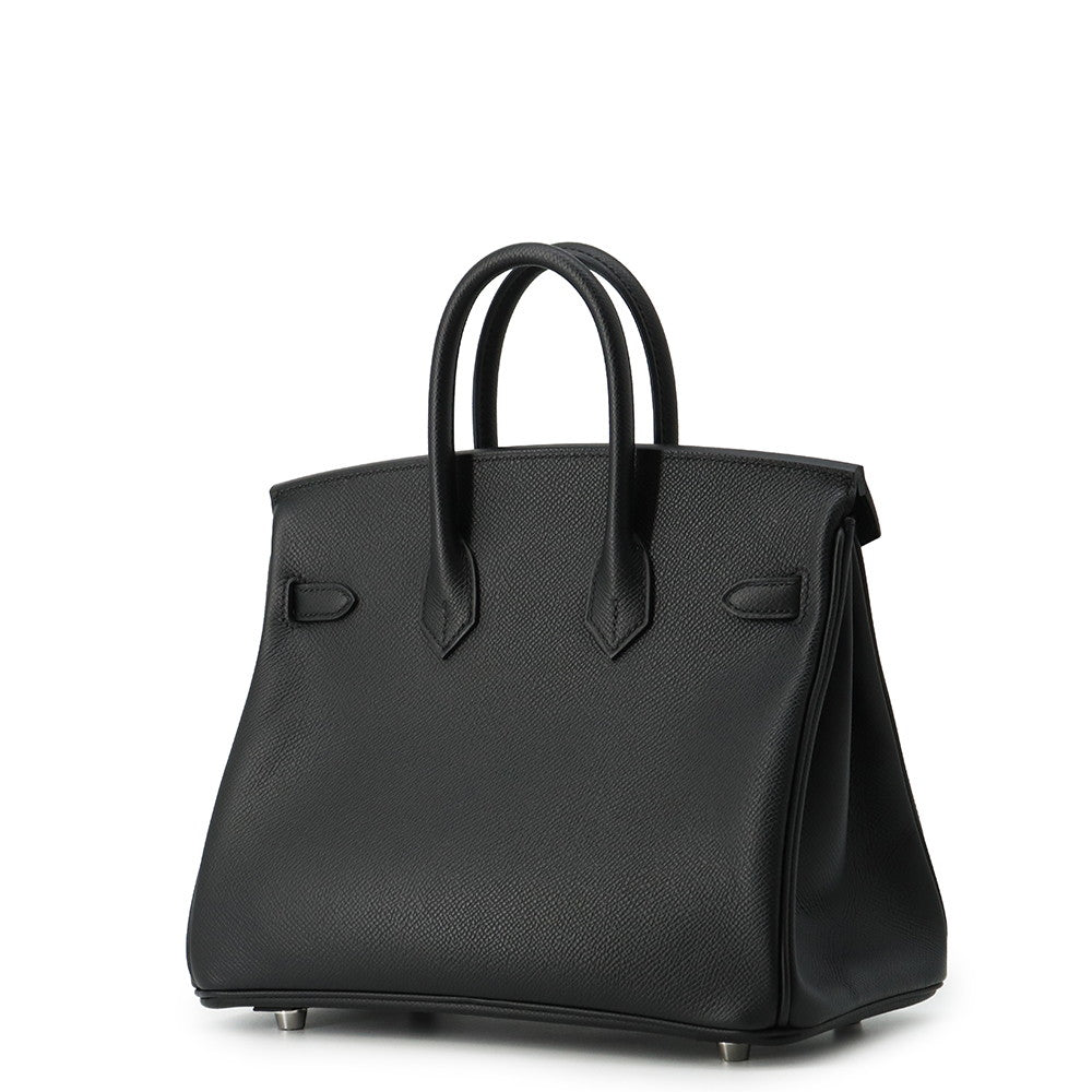 HERMES Birkin Black Epsom Size 25