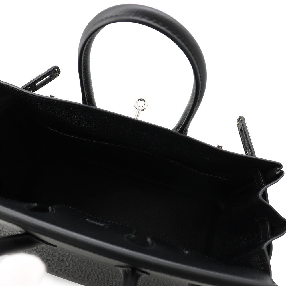 HERMES Birkin Black Epsom Size 25